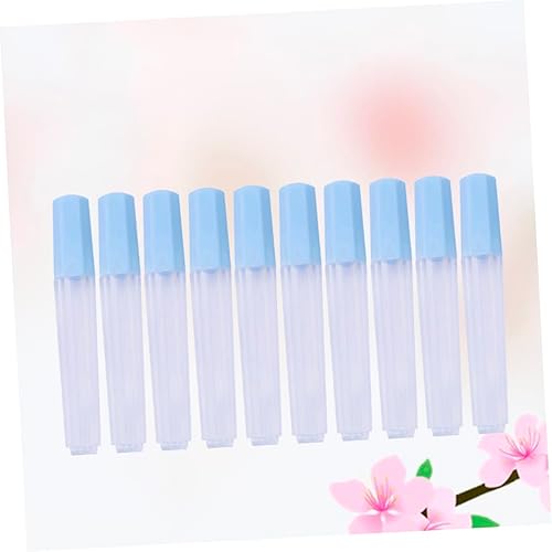SEWACC 10pièces Organisateur Tube Transparent pour Aiguilles Bouteille De Rangement Scellée pour Couture Perles Et Accessoires Artisanaux - Nail Gallerys