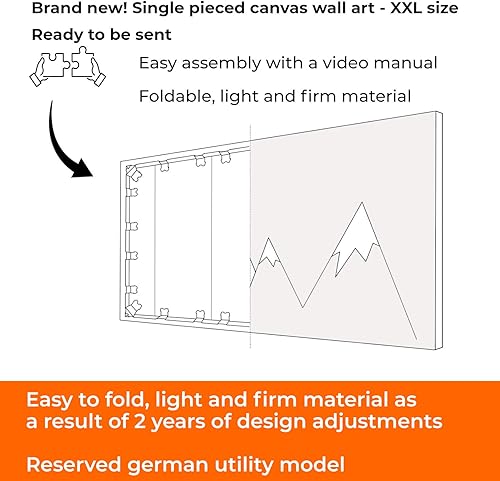 murando - Grand Tableau Animal 250x125 cm - Impression sur Toile XXL Format Tableau Panoramique Moderne Géant Décoration Horizontal Murale Chambre - Animaux g-A-0292-ak-e - Nail Gallerys