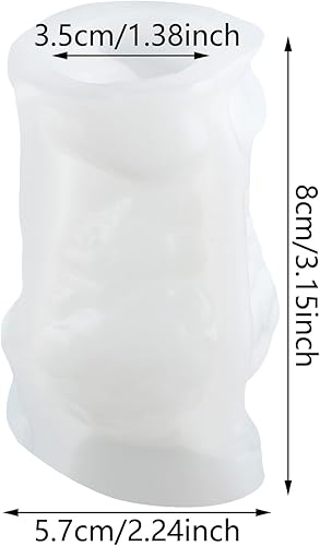 XIAOSHUI David Figurine en forme de bougie David Statue en silicone Moule à bougie David Moule en résine pour la fabrication de bougies, moule de décoration de la maison, aromathérapie, bougies en - Nail Gallerys