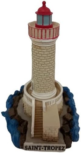impexit Reproduction en résine Phare de Saint Tropez Couleur Var 11,5/8/6,2 cm - Nail Gallerys