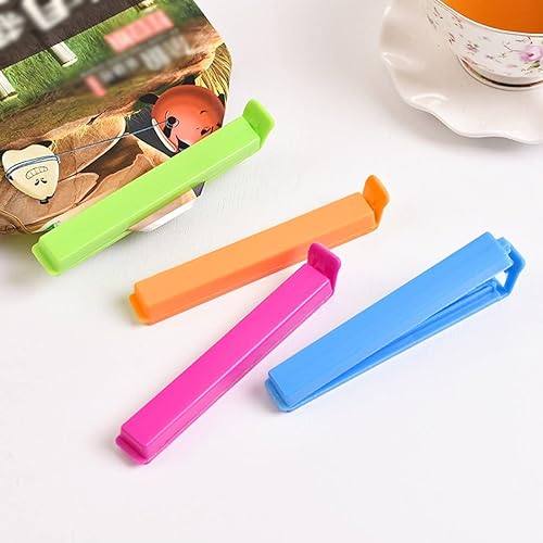 Clip Fermeture Sachet Alimentaire,Pince Sachet Alimentaire, Fermeture Sachet, Pour le Stockage des Aliments et des Collations,Convient pour Cuisine,Maison,Camping,Voyages - Nail Gallerys
