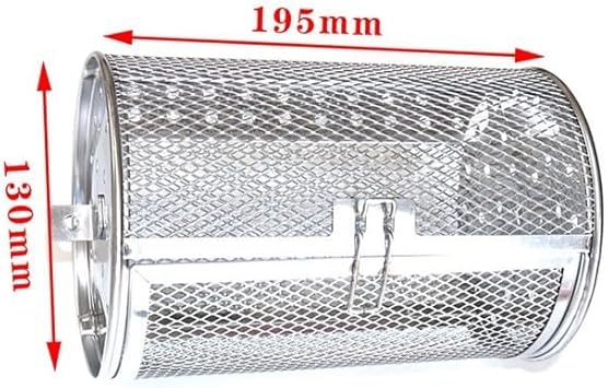 Panier de barbecue en acier inoxydable pour une cuisson sans effort, léger et pratique, parfait pour les voyages en camping (180 x 300) - Nail Gallerys