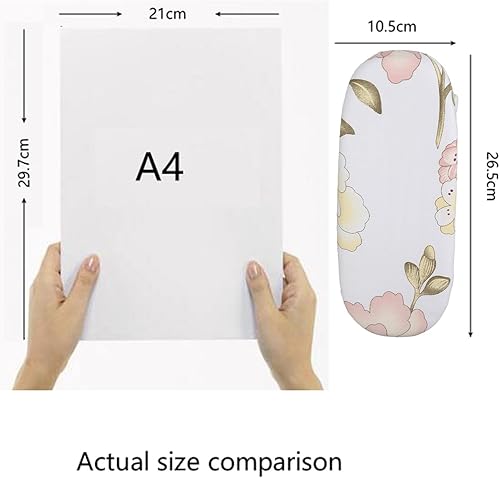 Lybunair Portable Mini Ironing Board, Foldable & Space Saving for Easy Travel and Home Use - Flawless for Sleeve Cuffs Collars Handling Table - Nail Gallerys