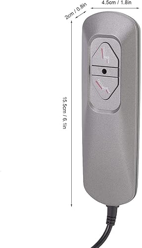Tixiyu Manette électrique pour canapé, chaise longue, fauteuil, canapé - 2 boutons - Interrupteur manuel - 5 V - Nail Gallerys