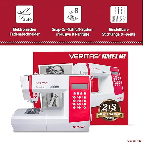 Machine à coudre électronique Veritas Amelia - Nail Gallerys