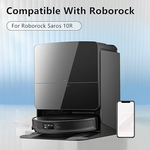 Dxyue Lot de 20 pièces de rechange pour aspirateur Roborock Saros 10R/G20S Ultra, 1 brosse principale, 4 brosses latérales, 4 filtres HEPA, 4 serpillères, 6 sacs à poussière - Nail Gallerys