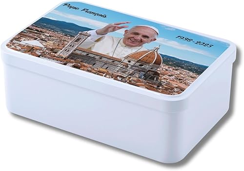 Boîte à Sucre en Métal – Hommage au Pape François – Élégance et Spiritualité dans votre Cuisine - Modèle 2 - Nail Gallerys