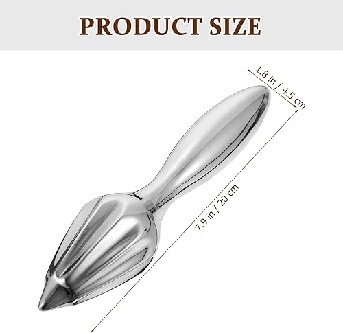 Angoily 1pièce Presse Agrumes Manuel Inoxydable Extracteur De Jus De Citron Et Orange avec Poignée Confortable pour Cuisine - Nail Gallerys