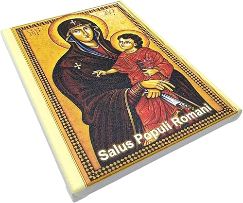 Generico Tableau Madonna Salus Populi Romani, Impression sur toile, 30 x 40 cm, qualité photographique - Nail Gallerys