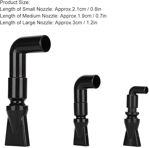 Buse à Bec de Canard, Buse à Bec de Canard Rotative à 360 ° pour Aquarium, Noire pour Aquarium, Magasin de Poissons, Aquarium Domestique - Nail Gallerys