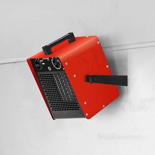 TROTEC Chauffage soufflant céramique TDS 20 C, Puissance de chauffe de 3 kW avec 2 niveaux de chauffe et 1 position air froid, Chaleur sans condensation, produite sans consommation d'oxygène ni fumées - Nail Gallerys