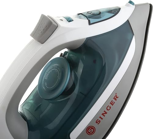 SINGER STEAMCHOICE 1.0 - Fer a repasser - Filtre anti calcaire - 2200 W - Semelle anti adhésive - Nail Gallerys