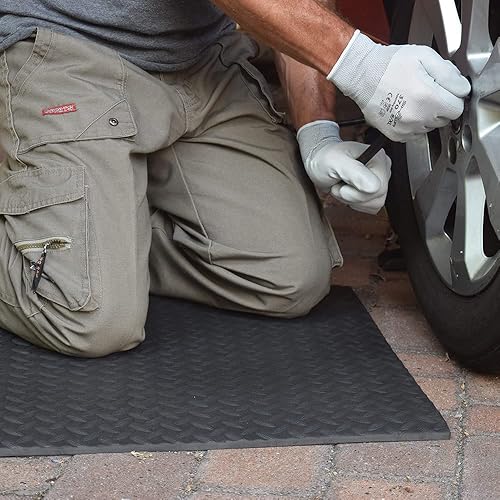 EURO MARKETING MANUFACTURING 1 Tapis Isolant Anti-Vibrations et antidérapant, Caoutchouc, Noir, Unique - Nail Gallerys