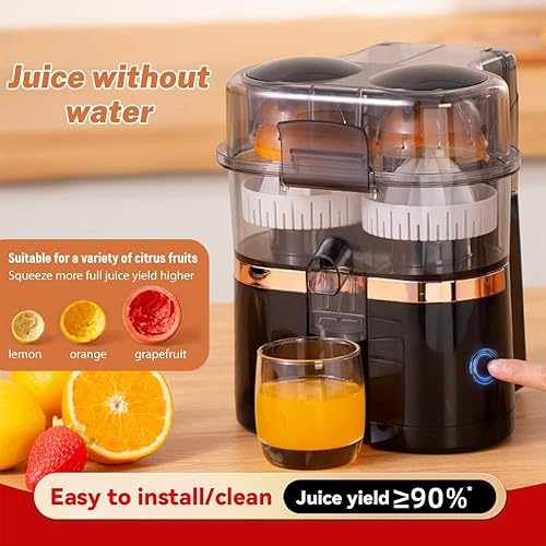 Extracteur De Jus 200W, Centrifugeuse Extracteur De Jus, Presse - Agrumes Orange, Pour Jus Faits Maison, Amovible, Nettoyage Rapide, SuppléMent De Vitamine C, Pour Maison, Cuisine - Nail Gallerys