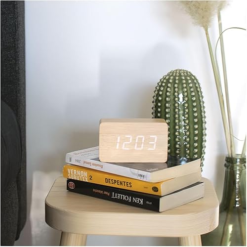 Livoo - Horloge digitale aspect bois RV150BC - Nail Gallerys