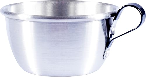 C.A.O. - Quart conique 25 cl en Aluminium - Hauteur 5 cm - Diamètre ø 9 cm (haut) - Nail Gallerys