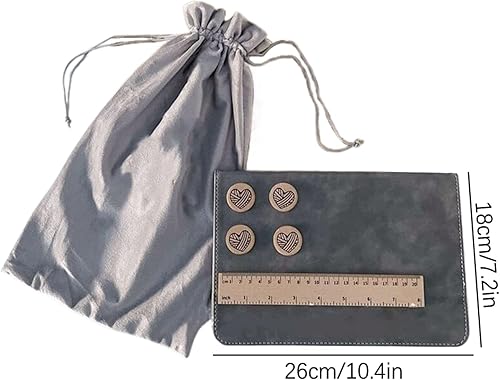 Porte-patron de tricot pliable pour tricot - Vert - Nail Gallerys