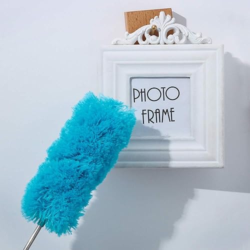 Plumeau télescopique extensible en microfibre pour homme Rouge Taille unique - Nail Gallerys