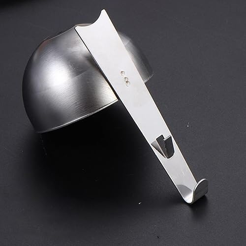 Pocheuse à œufs pochés, 6,7 x 10,5 cm en acier inoxydable à suspendre, antiadhésive, ronde, cuit-vapeur, pour la maison, la cuisine, le pique-nique, le petit déjeuner, le restaurant, la maison et - Nail Gallerys