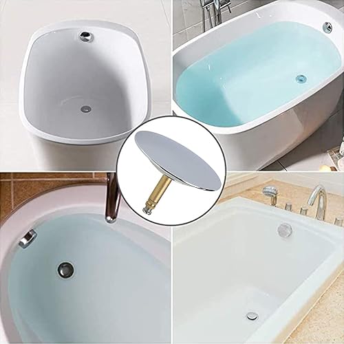 Bouchon de baignoire CQEAZ 72 mm Bouchon de lavabo de salle de bain évier de cuisine à réglage manuel - Nail Gallerys