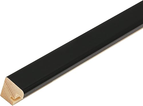 Deknudt Frames S41JL2 Cadre Photo Bois Fin Noir 20 x 30 cm - Nail Gallerys