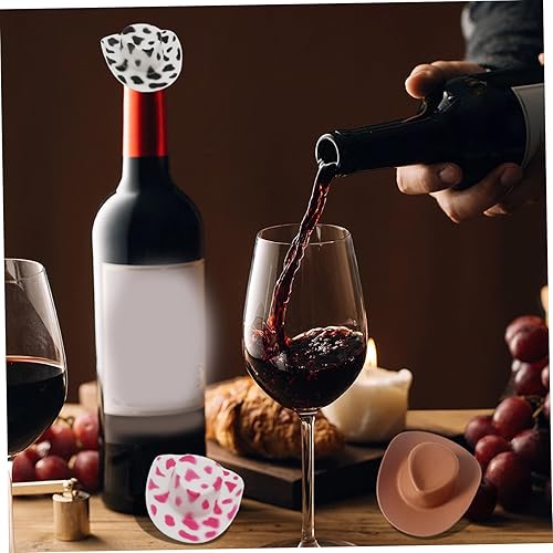 CUCUFA Mini Chapeaux de Cowboy, 50pcs Plastic Mignon Doll Chapeaux, Minuscule Chapeau de Cowboy, Mini pour l'artisanat - Nail Gallerys