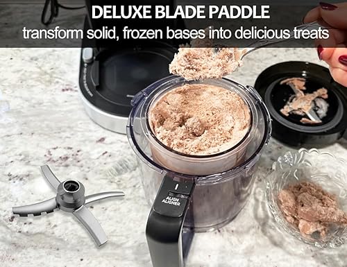 Lame pour Ninja Deluxe Sorbetière machine NC501, Pièce de rechange de Lame Accessoires compatible avec Machine à glace Ninja creamy NC500 NC500EU NC501EU - Nail Gallerys