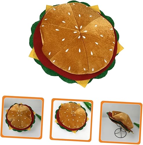 ibasenice Chapeau De Burger Léger Et Élégant Pour Costumes De Spectacle Et De Carnaval - Nail Gallerys