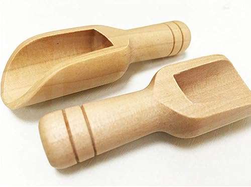cdhgsh Bois Petite Petite Mini cuillère en Bois cuillère sel Sucre Condiment Outils de Cuisson cuillères - Nail Gallerys