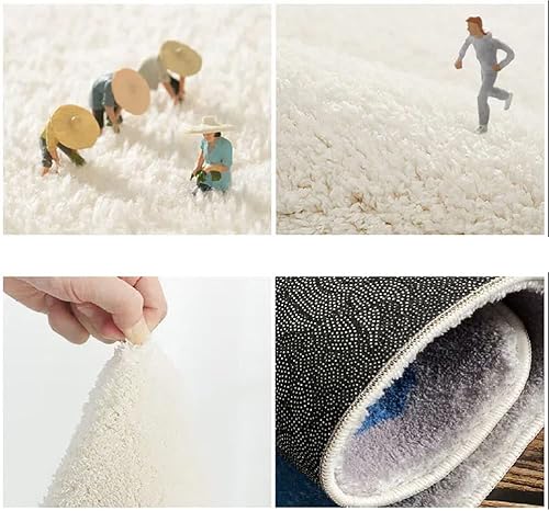 Tapis de couloir en forme de chat, antidérapant, lavable, tapis de sol pour chambre à coucher, chambre d'enfant, cuisine, couloir, décoration (téléphone cellulaire - chat, 50,8 x 81,3 cm) - Nail Gallerys