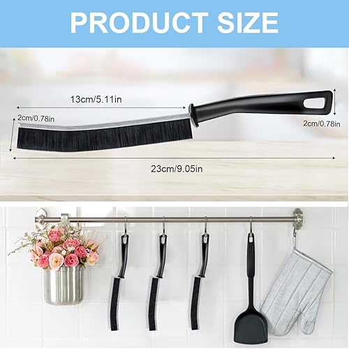 LAKJUOZ Brosse De Nettoyage Des Interstices 3 Pièces Brosse Nettoyage Salle De Bainbrosse Joint Carrelag Brosse De Nettoyage À Poils Durs Pour Rainure Fenetre Salle De Bain Toilettes Cuisine - Nail Gallerys