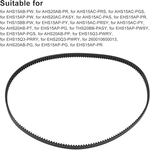 Haofy Courroie de Machine à Pain, 175 Dents Courroie de Machine à Pain Machine à Pain Courroie D'entraînement Accessoires pour Appareils de Cuisine - Nail Gallerys