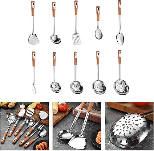 Ustensiles de cuisine en acier inoxydable 201 - Ustensiles de cuisine importants - Couverts de cuisine pour la cuisine - Nail Gallerys