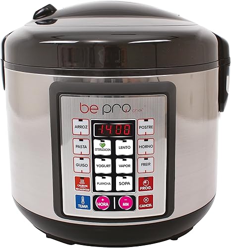 Robot de cuisine programmable Be Pro Chef Premier Plus Avant Autocuiseur programmable Premier Plus - Nail Gallerys