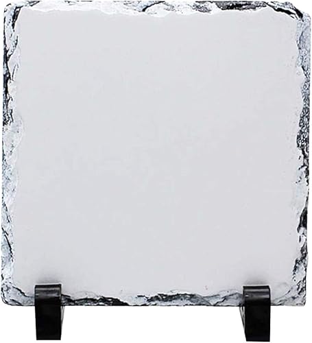 Lithographie de Personnalisée avec Photo Image Cadre de Photo en Pierre DIY Plaque de Tableau Calcaire avec Support Souvenir de Couple Personnalisable Cadeau Exquis de Noël Anniversaire Saint-Valentin - Nail Gallerys