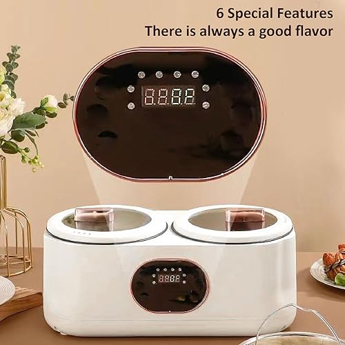 Double Mijoteuse, Serveurs de Buffet et Réchauffeurs à la Mijoteuse Aliments à la Mijote - Nail Gallerys