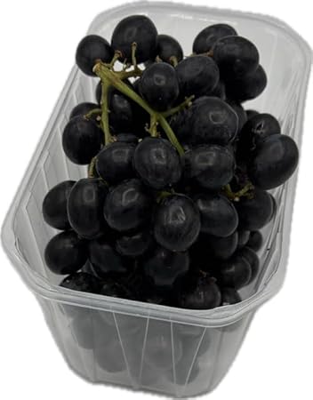 Générique - Barquettes en polyéthylène recyclé transparente servant à conditionner fraise, framboise, myrtille, tomate cerise, cerise, raisin sans couvercle et d'une contenance de 250g (250g) - Nail Gallerys