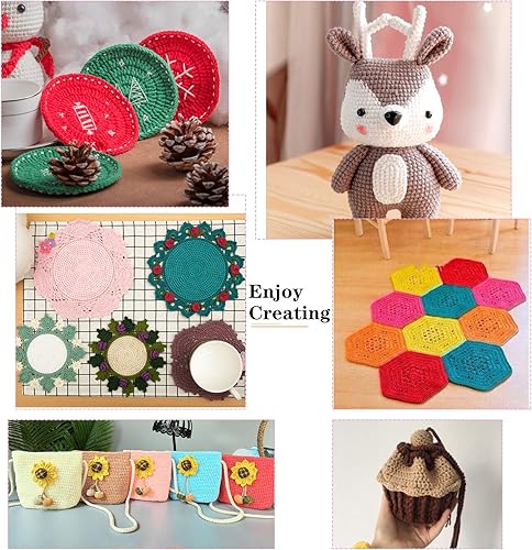 Toile en Maille en Plastique Toile Point de Croix 3 Forme DIY Broderie Maille pour Tricot de Crochet Artisanat Manuel 24 Pièces - Nail Gallerys