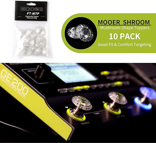 Mooer Lot de 10 décorations pour interrupteur à pied - Nail Gallerys