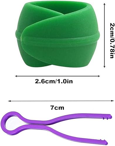 Zuzer 44PCS Pince à Bobine de Fil Porte Canette Pince Canette Clip de Canette Couture Pinces à Canettes Colorés Support de Canette Hugger de Bobine de Fil Accessoires de Couture 3 Modèles - Nail Gallerys