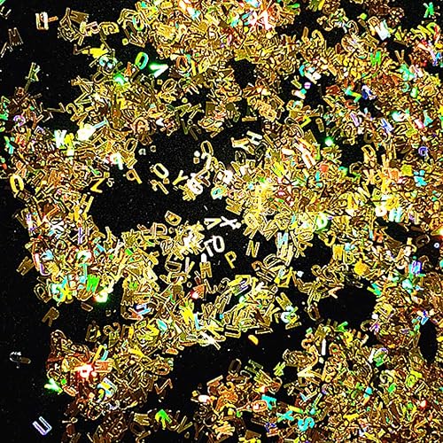 FURU Lot de 5 Stylos en Résine pour Moulage de Moule de l'Alphabet - Pour Bricolage en Époxy - Argenté - Nail Gallerys