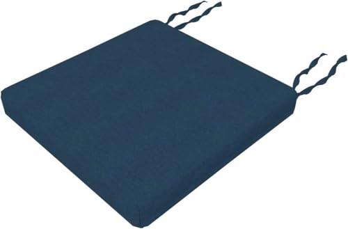 AQIGR Coussin de Jardin 40x40cm, Mémoire de Form Galette de Chaise 45x45 43x43 48x48cm Extérieur Amovible Housse de Chaise Lavable for Intérieur, Cuisine, Bureau, Voiture(Dark Grey,40x40cmx8cm Thick) - Nail Gallerys