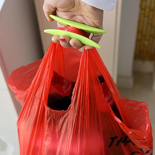 Poignée de sac à provisions, poignée anti-pincement | Poignée de transport alimentaire anti-étranglement,Poignée de transport de nourriture légère pour la famille et les voyages en plein air - Nail Gallerys
