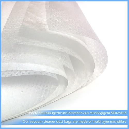 PakTrade 5 Premium Sacs Aspirateur Central Adaptés PourCyclovac H715 - H 715, H725 - H 725, H925 - H 925 - Nail Gallerys