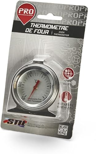 DE BUYER -4885.01 -thermometre a four tout inox +50+300° - Nail Gallerys