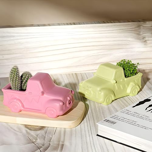 Skeadex Moules en silicone pour voiture - Moule en silicone pour pot de fleurs - Moule à couler - Moule en silicone pour arrosage de voiture - Moule en silicone pour le printemps - Pot de fleurs d'été - Nail Gallerys