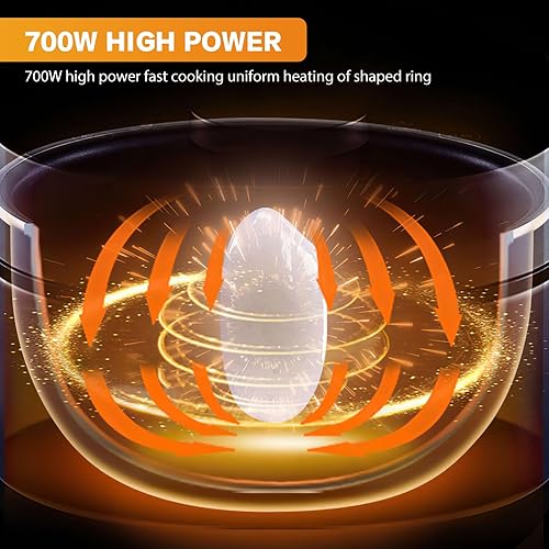 Autocuiseur Multifonction 5L, Cuiseur à Riz, Autocuiseur en Acier Inoxydable, Affichage LED, 700W, Cuiseur à Riz, Récipient Antiadhésif, Multicuiseur Électrique Multifonction - Nail Gallerys