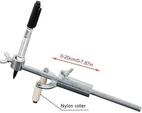 1 outil de marquage de carrosserie de voiture en tôle avec marqueur, traceur parallèle, grattoir à sourcils de roue de voiture - Nail Gallerys