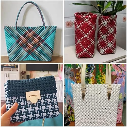 BomDog Matériau de Tissage En Rotin Synthétique, Matériau de Réparation En Osier de Rotin, Matériau de Réparation En Osier 500G 5Mm/B - Nail Gallerys