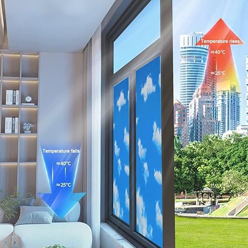 Film de Protection Solaire,Film Aluminisé Anti Chaleur,Film Opaque Vitrage,Film Fenetre Anti Regard Occultant Totalement,Film Isolant Anti-UV,pour Toit Ouvrant(80x100 cm) - Nail Gallerys